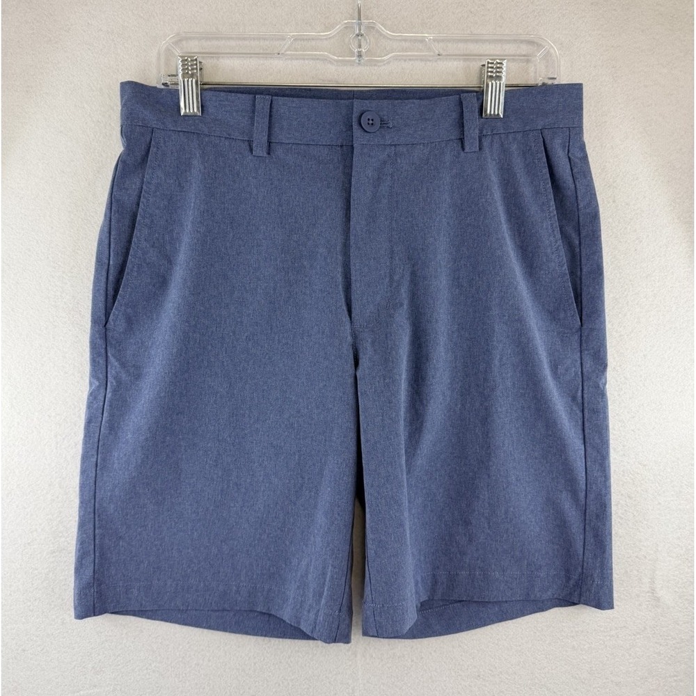Vineyard Vines Performance Shorts Mens 30 Blue Stretch Golf Chino Casual 1H0443